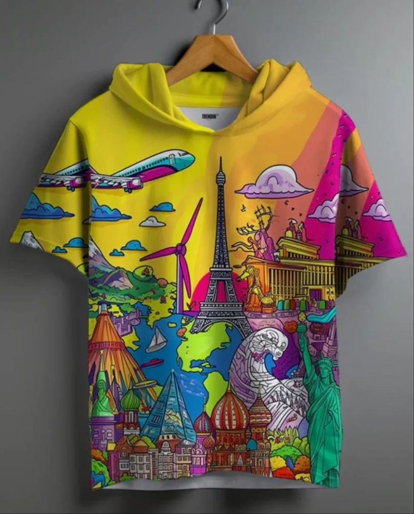 Digital Print Looper Fabric
